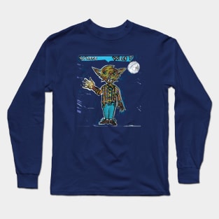 Alfred E. Werewolf Long Sleeve T-Shirt